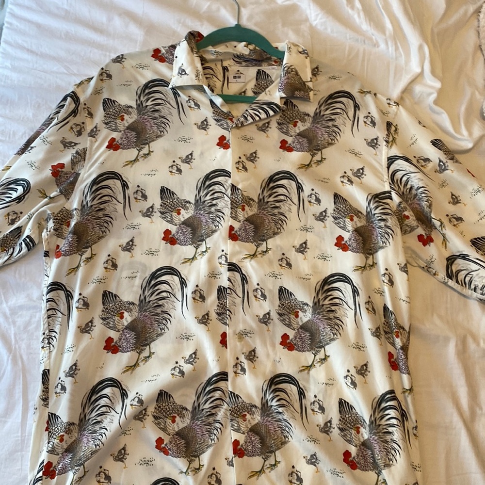 Rooster shirt Size L
